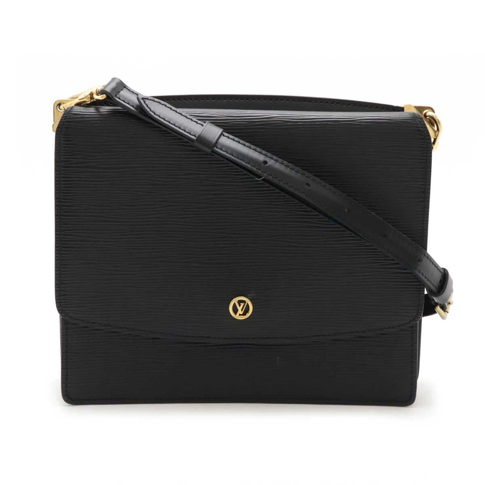 LOUIS VUITTON Epi Grenelle Crossbody Bag Leather Noir Black